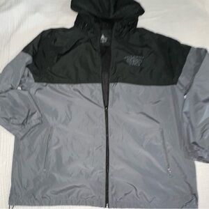 Disney‎ Black and Gray Windbreaker Jacket